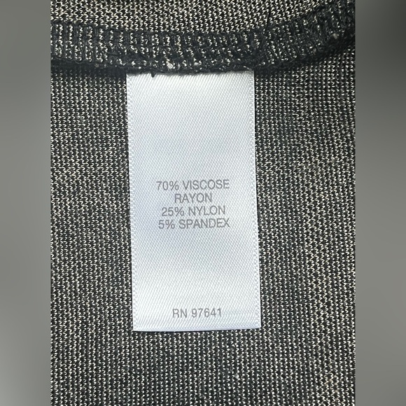 J. Jill‎ Dress Women’s Petite M Black Ponte Window Pane Short Sleeve Pockets NEW - Picture 10 of 11